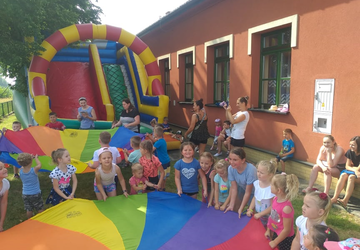 Wycieczka przedszkolaków do miejscowości Łupiny
